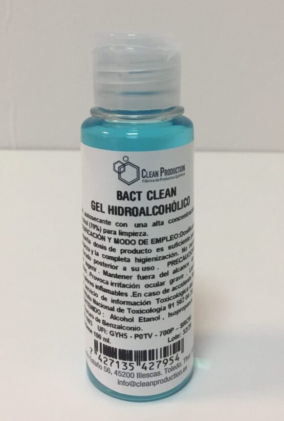 GEL HIDROALCOHOLICO con Cloruro de Benzalconio